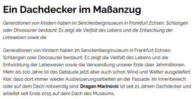 dachdecker im maßanzug