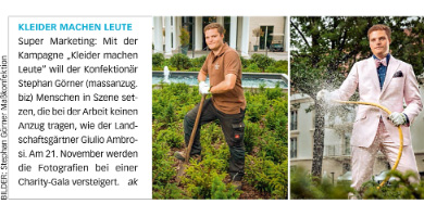 Aktion "Kleider machen Leute"