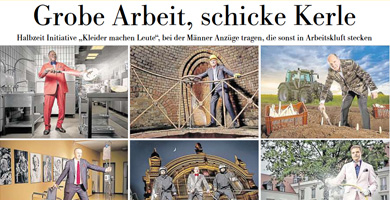 grobe arbeit im massanzug