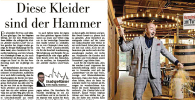 Diese Kleider sind der Hammer!