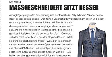 polizist im massanzug